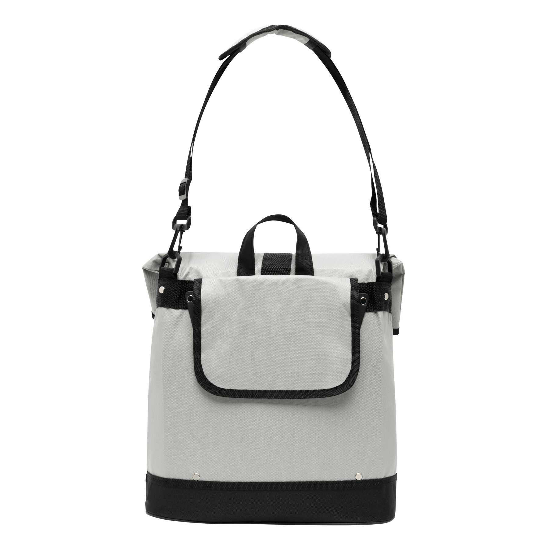 Fahrradtasche BIKE MATE, grau, schwarz