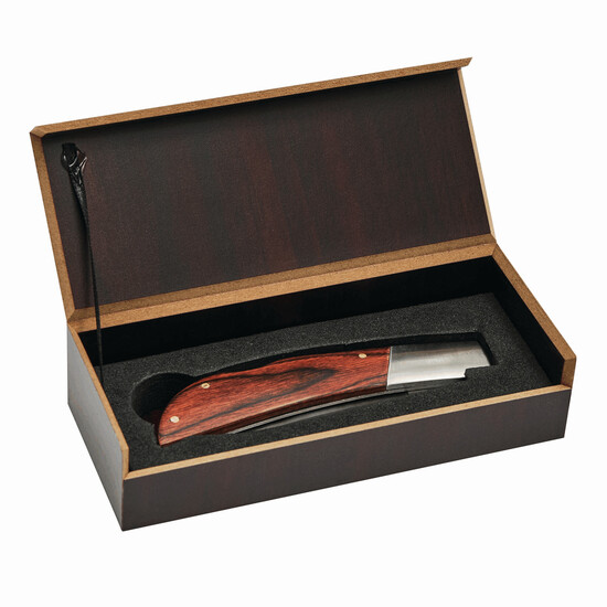 Klappmesser SURVIVOR, braun, silber