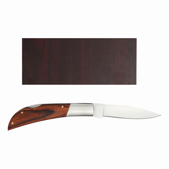 Klappmesser SURVIVOR, braun, silber