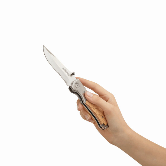 Jagdmesser HUNTER, braun, silber