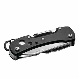 Taschenmesser STRONG HELPER, 12-teilig, schwarz