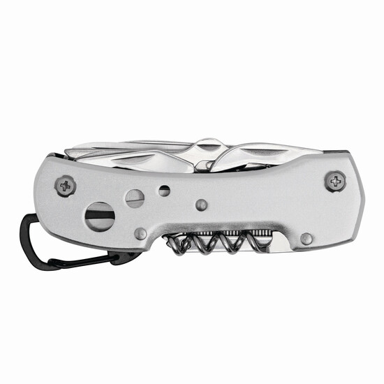 Taschenmesser STRONG HELPER, 12-teilig, silber