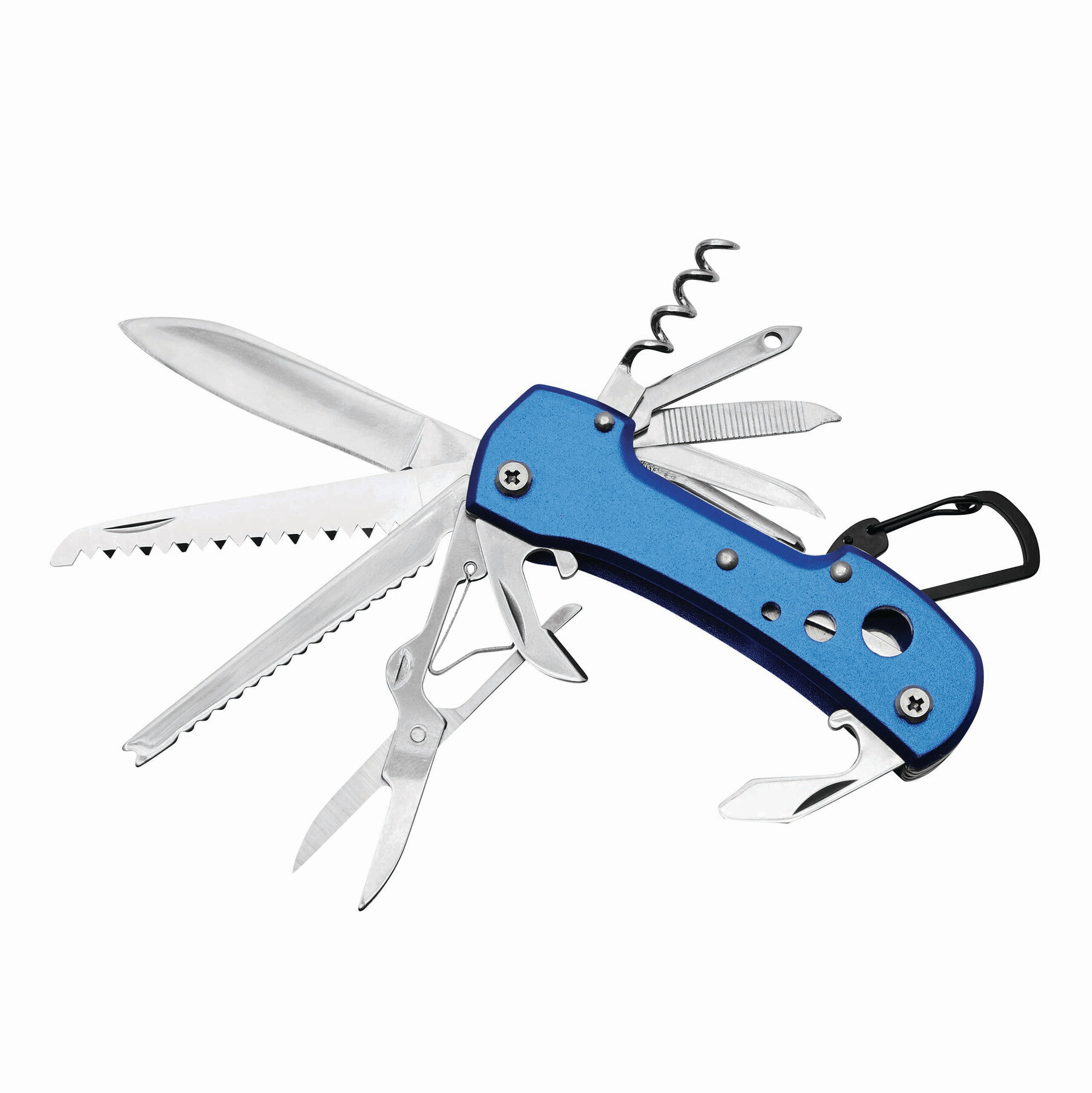 Taschenmesser STRONG HELPER, 12-teilig, blau