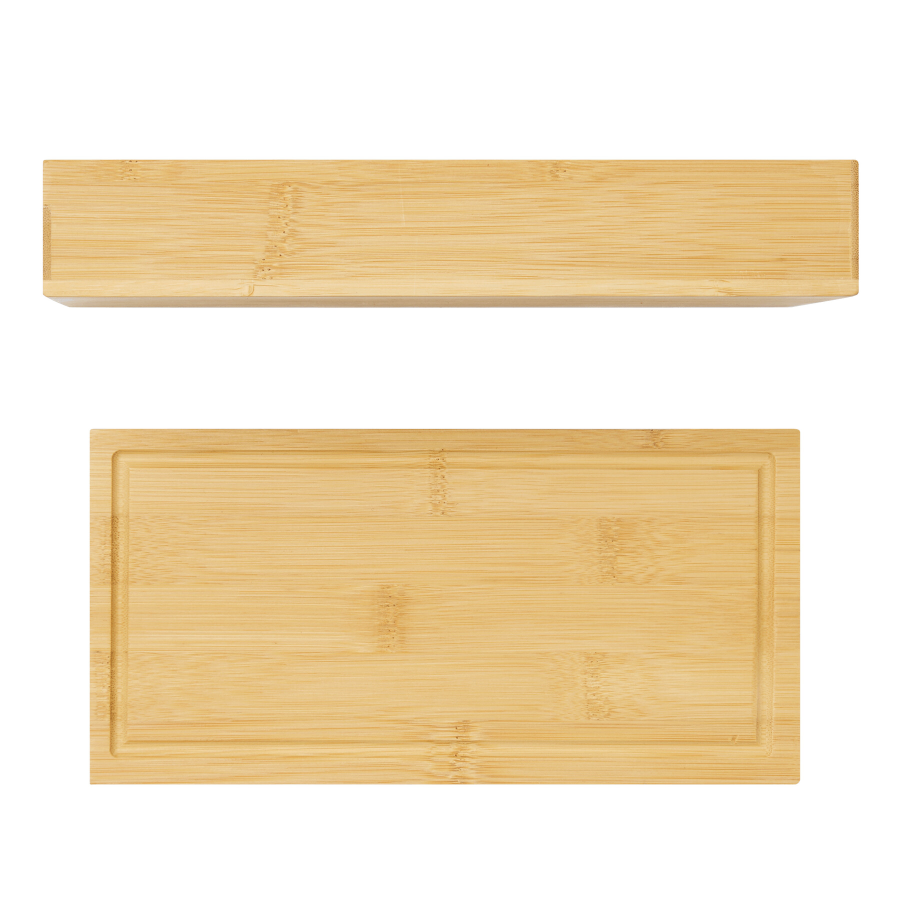 Wein- und Käseset BAMBOO WINE, braun, silber