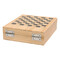 Weinset BAMBOO CHESS mit Schachspiel, braun