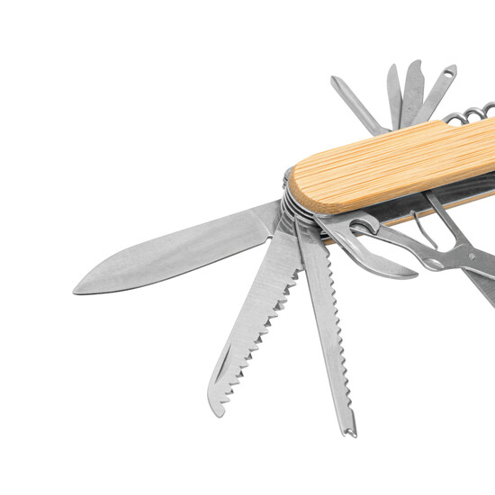 Taschenmesser BAMBOO HELPER, braun
