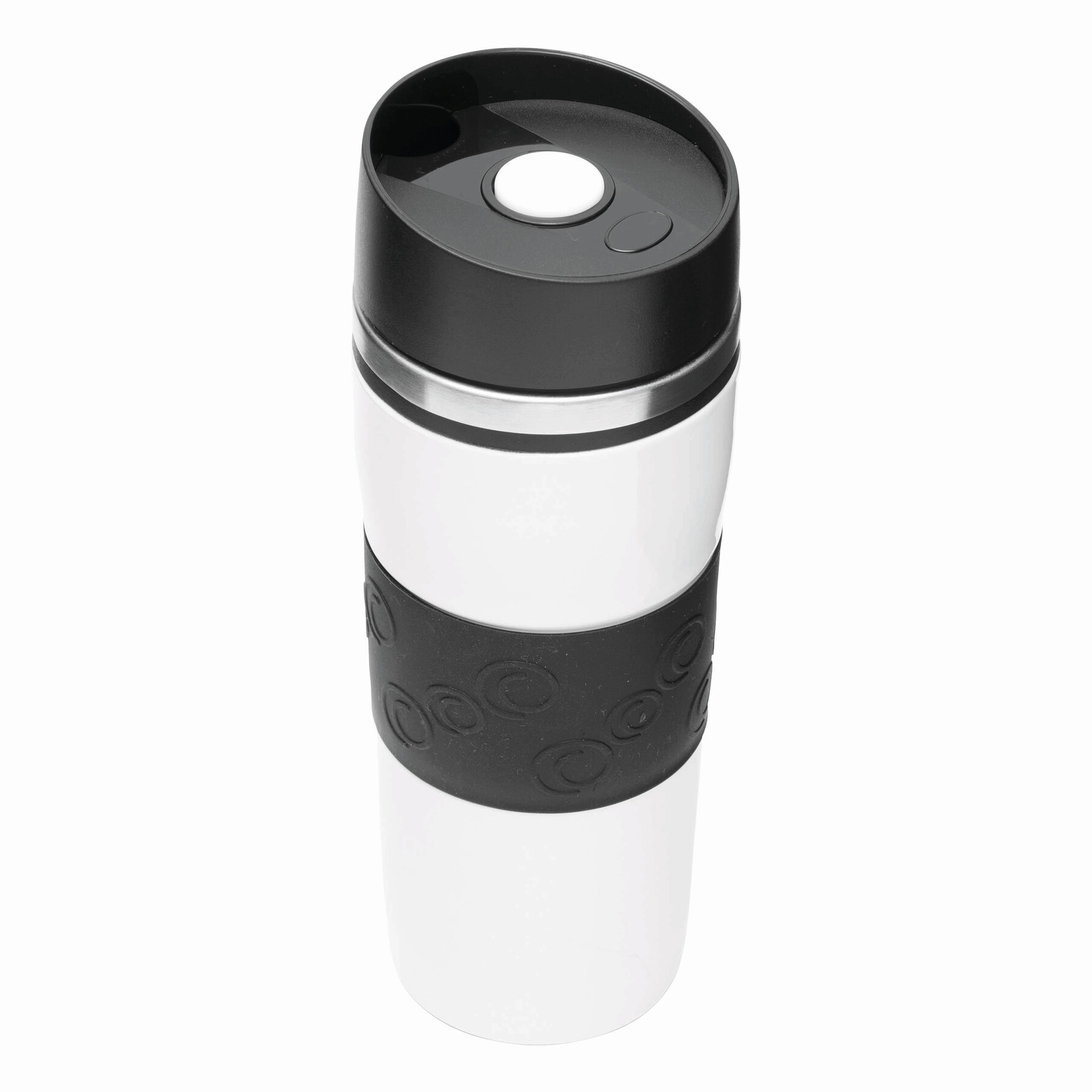 Isolierbecher ARABICA, schwarz, weiß