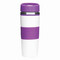 Isolierbecher ARABICA, lila, weiß