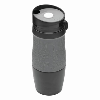 Isolierbecher GOLDEN DREAM, grau, schwarz