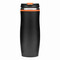 Isolierbecher DARK CREMA, orange, schwarz