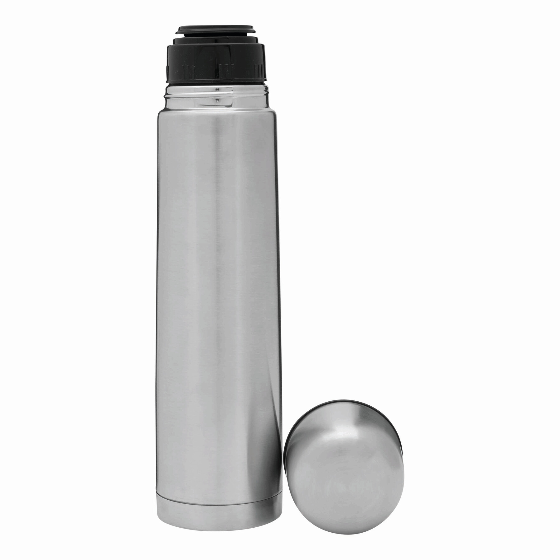 Isolierkanne WARM SOUL L, 1 Liter, silber