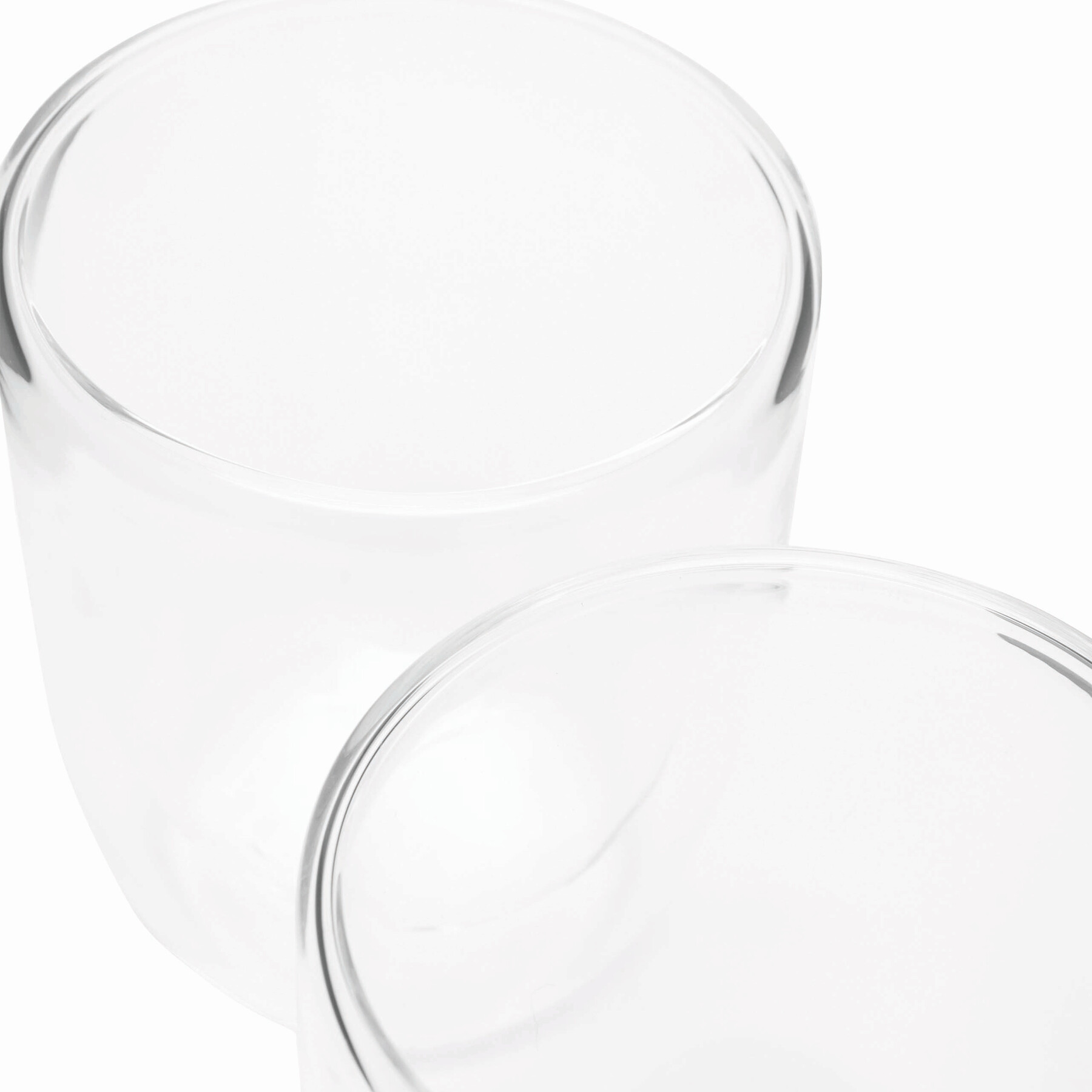 Gläser-Set DRINK LINE L, doppelwandig, transparent