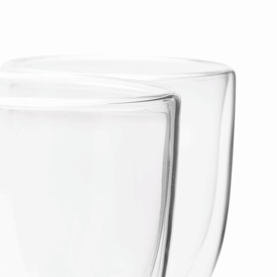 Gläser-Set DRINK LINE L, doppelwandig, transparent
