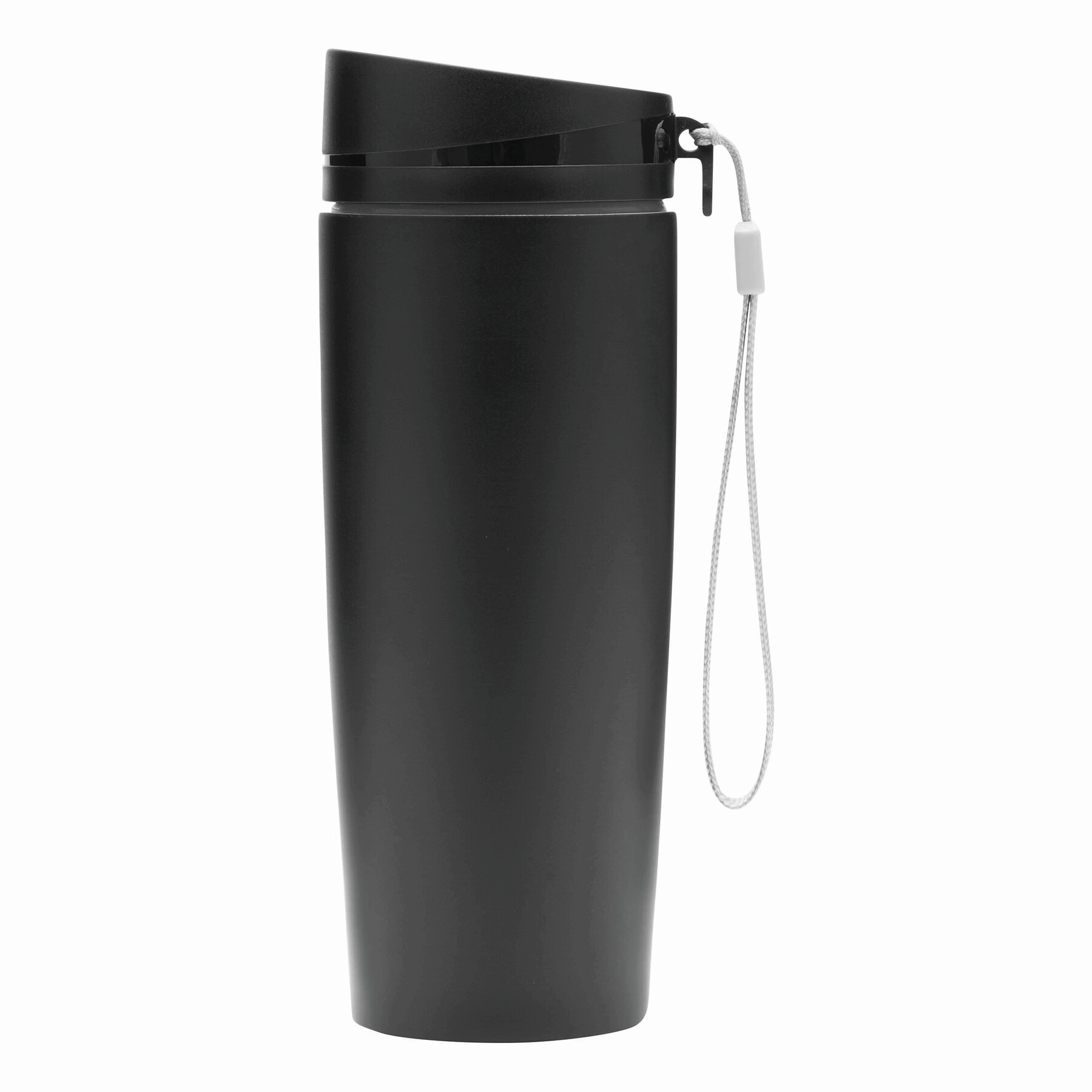 Isolierbecher EARLY MORNING, doppelwandig, schwarz