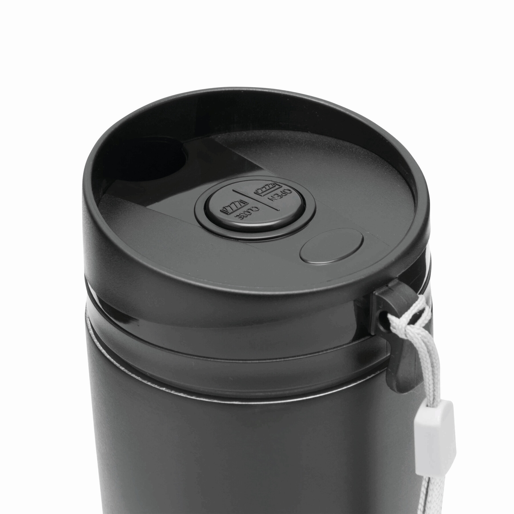 Isolierbecher EARLY MORNING, doppelwandig, schwarz