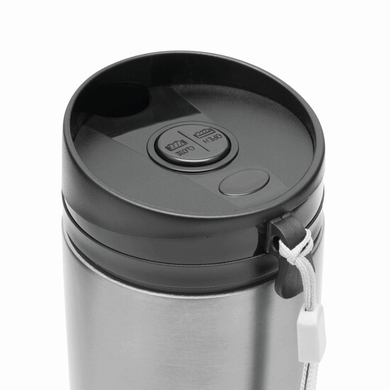 Isolierbecher EARLY MORNING, doppelwandig, anthrazit