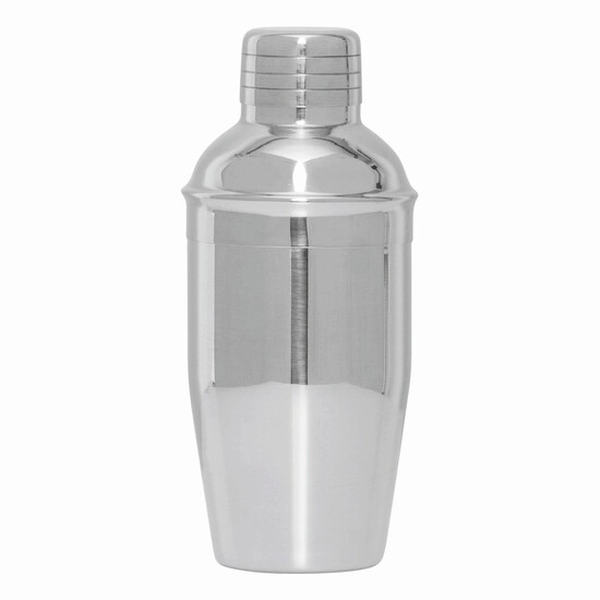 Cocktailshaker HAPPY HOUR, silber