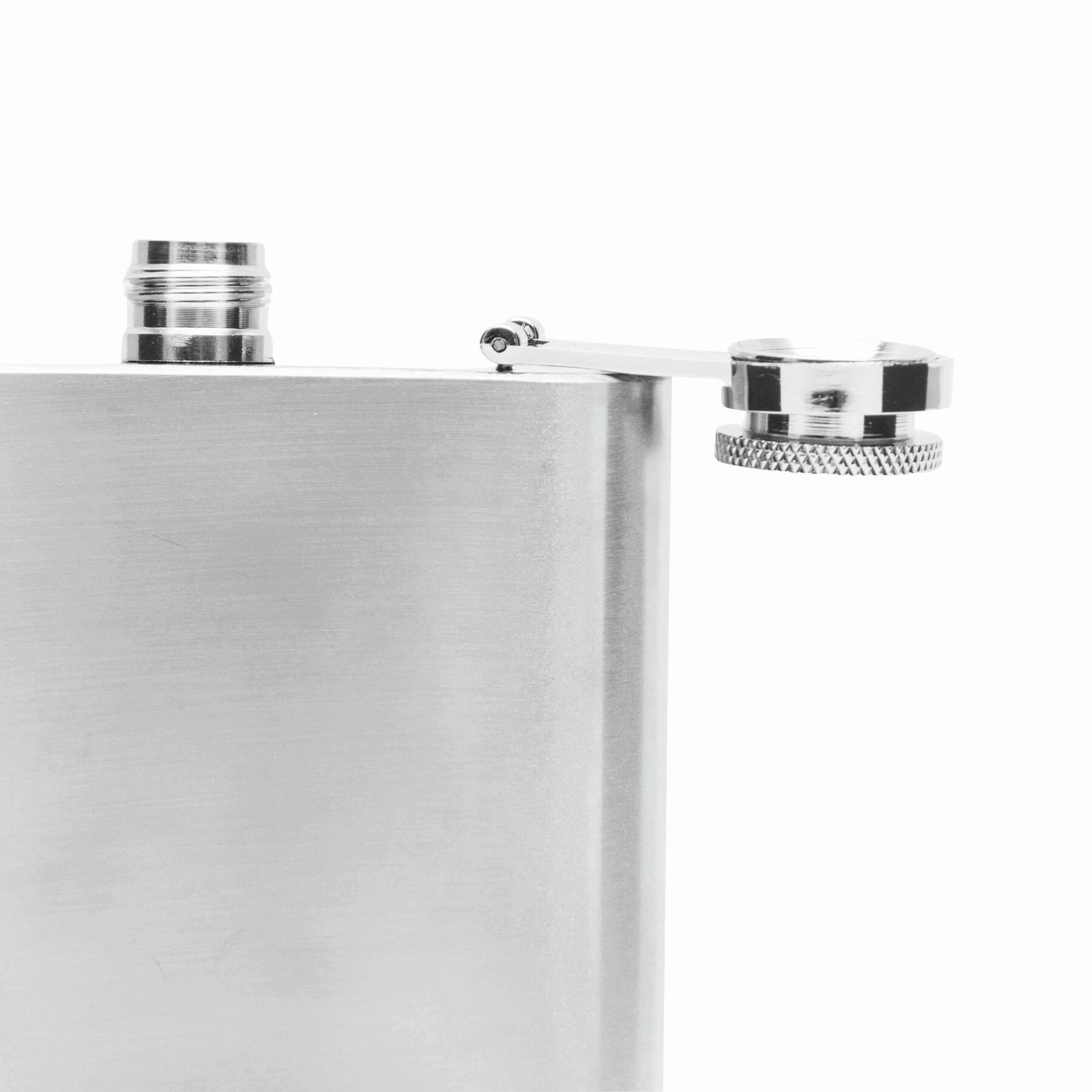 Flachmann-Set COWBOY, silber