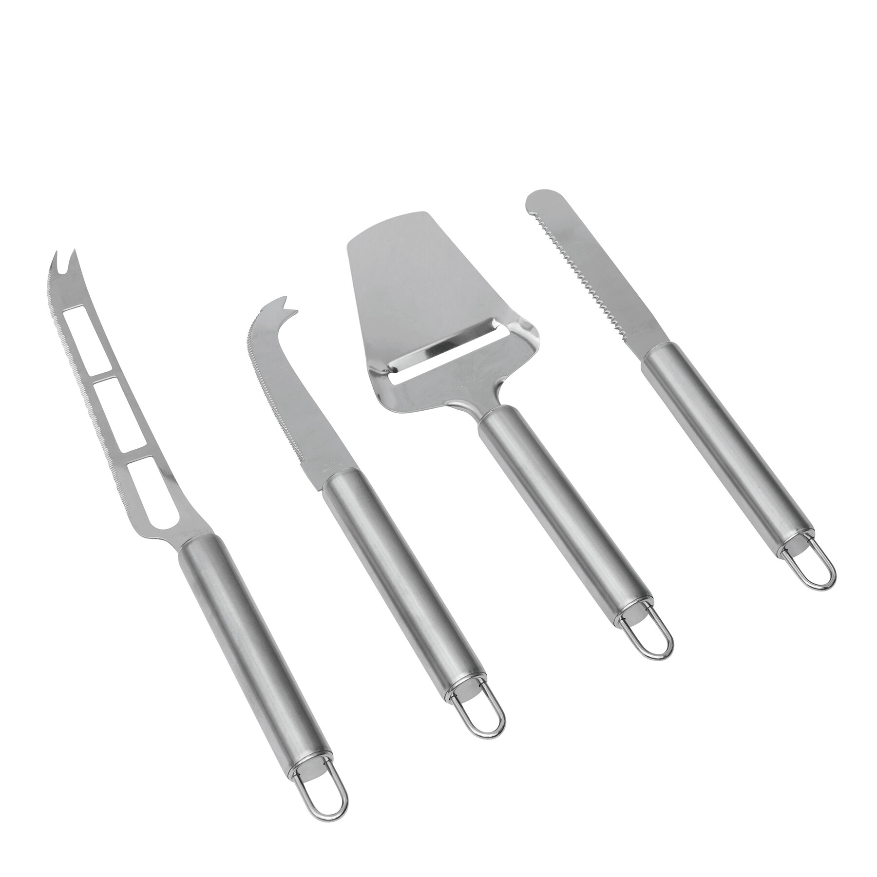 Käsemesserset CHEESE, silber