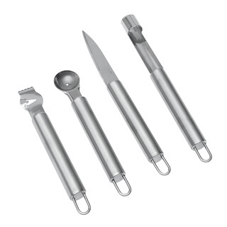 Obstmesserset FRUITY, silber