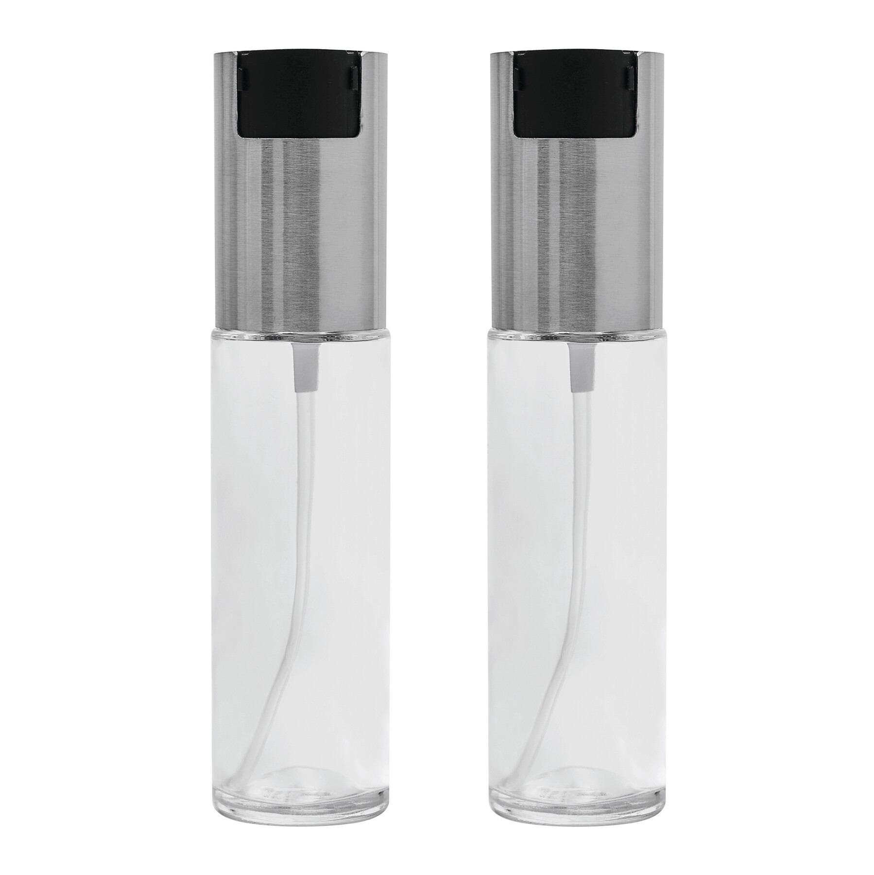 Öl- und Essigzerstäuber LIFESTYLE, silber, transparent