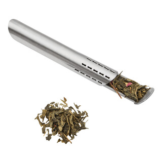 Teestab GREAT PLEASURE, grau, silber