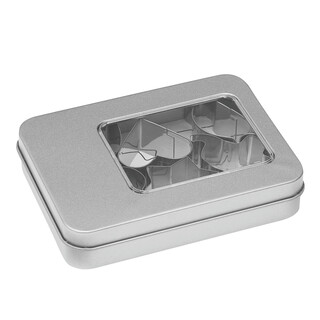 Ausstechförmchen-Set COOKIE BOX, silber