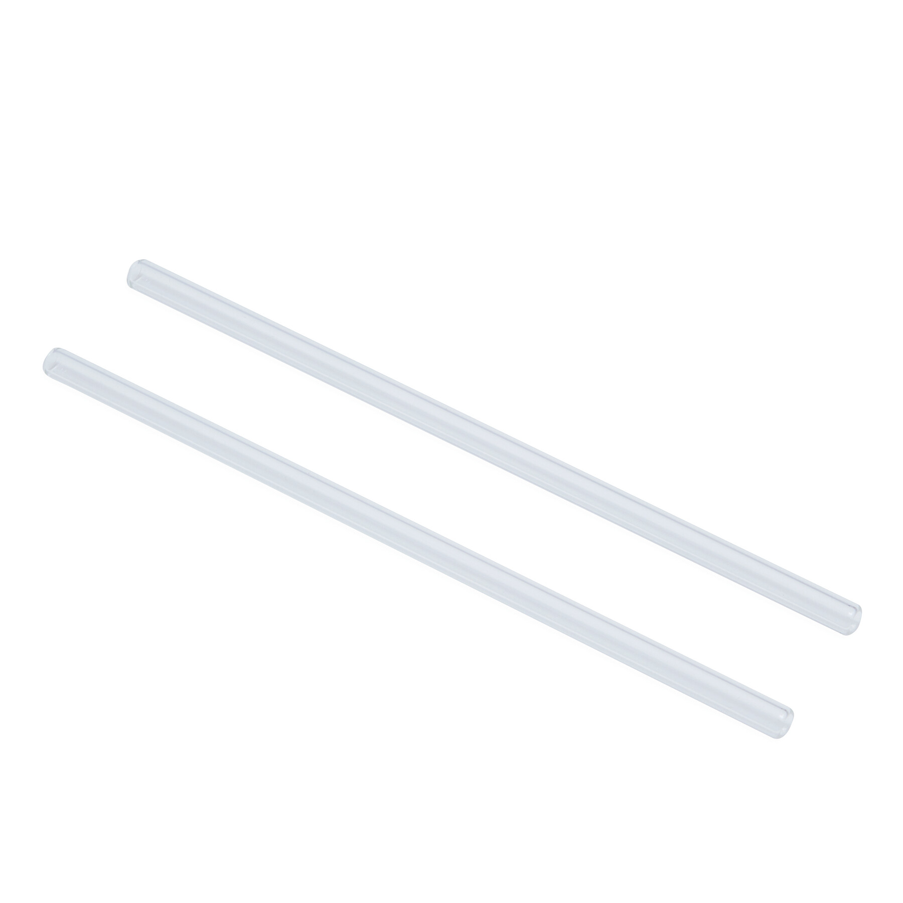 Glas-Strohhalm Set DRINK TOGETHER, transparent