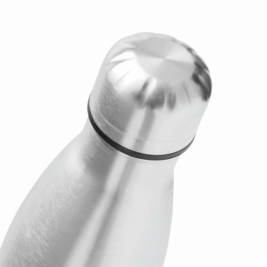 Vakuum-Trinkflasche GOLDEN TASTE doppelwandig, silber