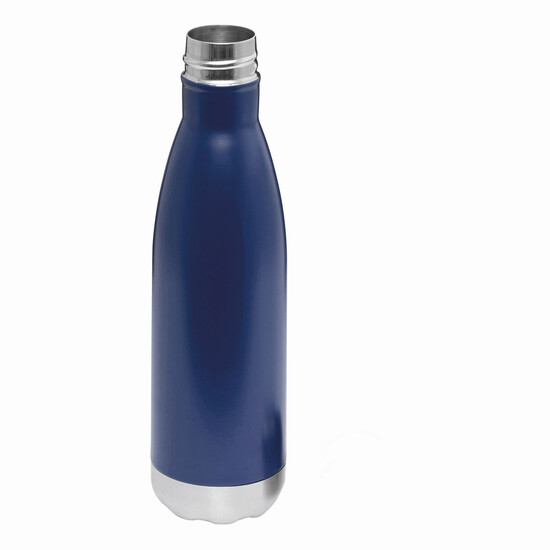 Vakuum-Trinkflasche GOLDEN TASTE doppelwandig, blau