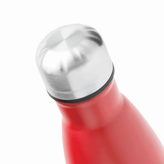 Vakuum-Trinkflasche GOLDEN TASTE doppelwandig, rot