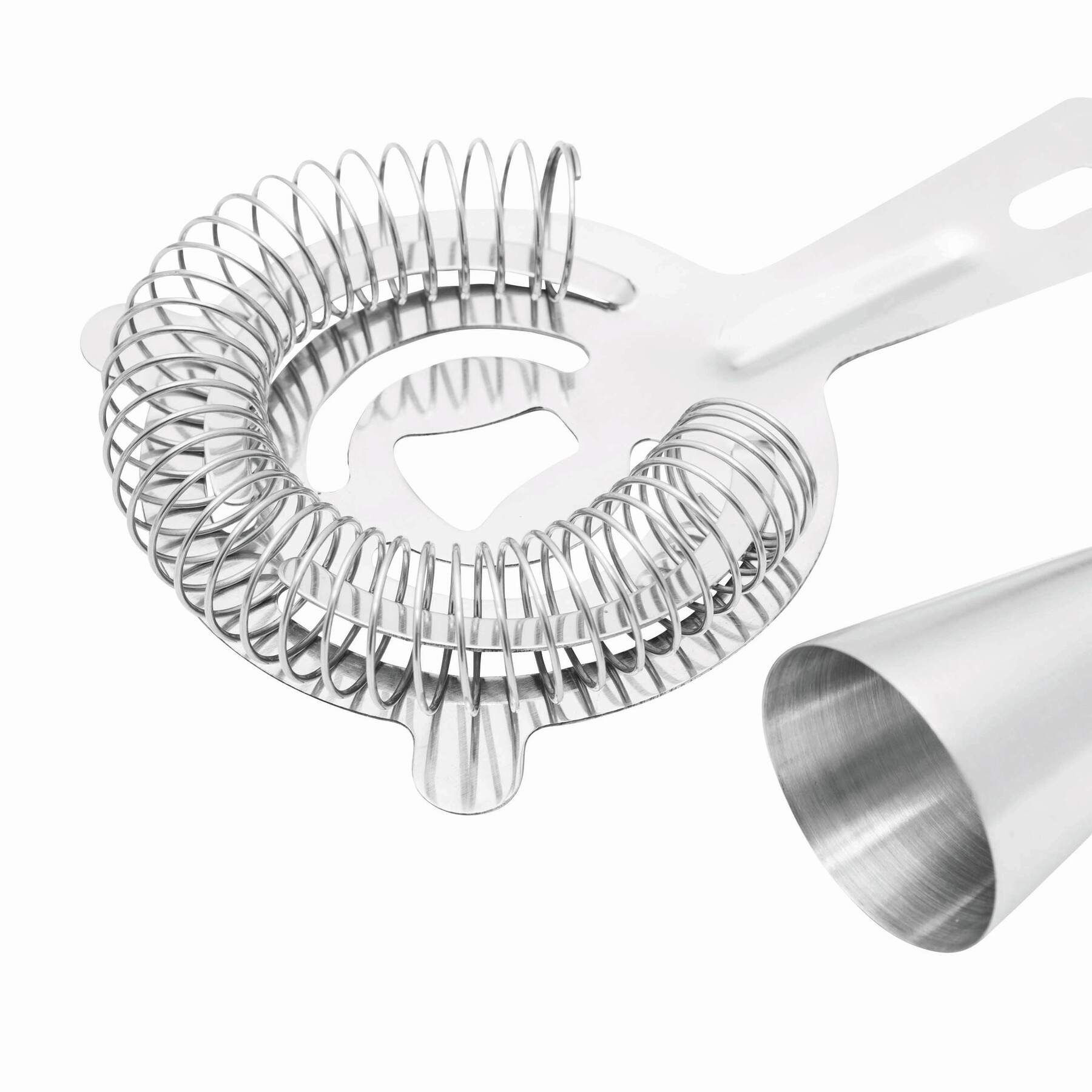 Edelstahl-Cocktailshaker-Set BARKEEPER, silber