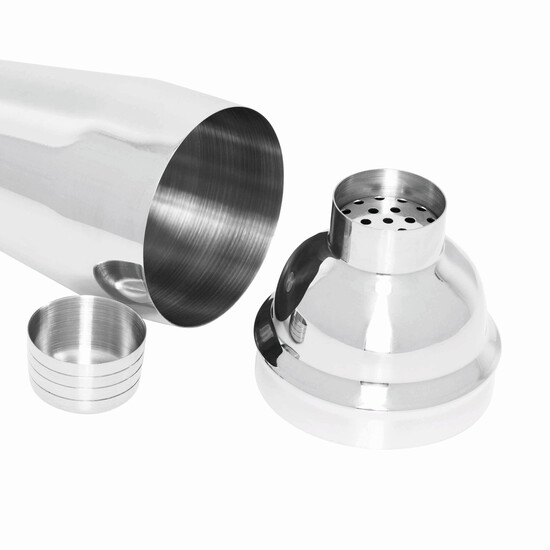 Edelstahl-Cocktailshaker-Set BARKEEPER, silber