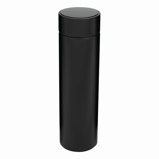 Vakuum-Isolierkanne EXQUISITE, doppelwandig, schwarz