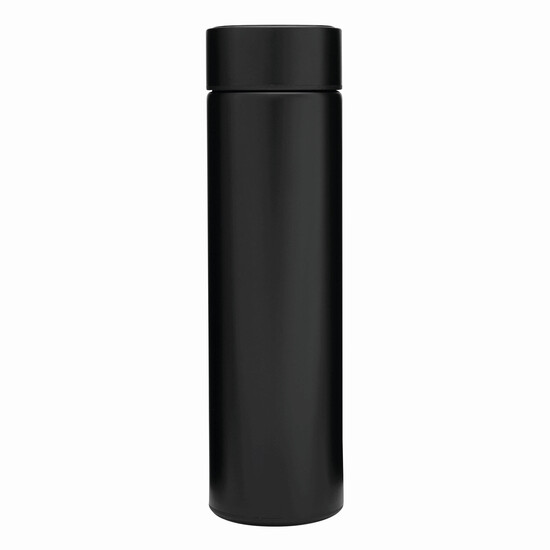 Vakuum-Isolierkanne EXQUISITE, doppelwandig, schwarz