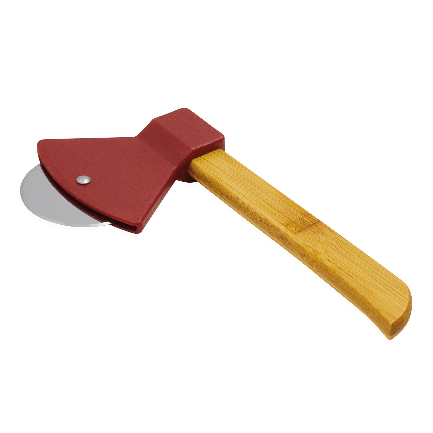 Pizzaschneider BAMBOO TIMBER, rot