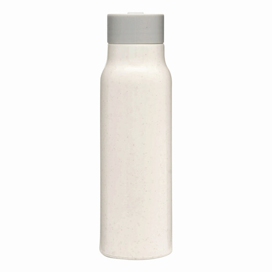 Glas-Trinkflasche ECO DRINK mit Ummantelung, beige