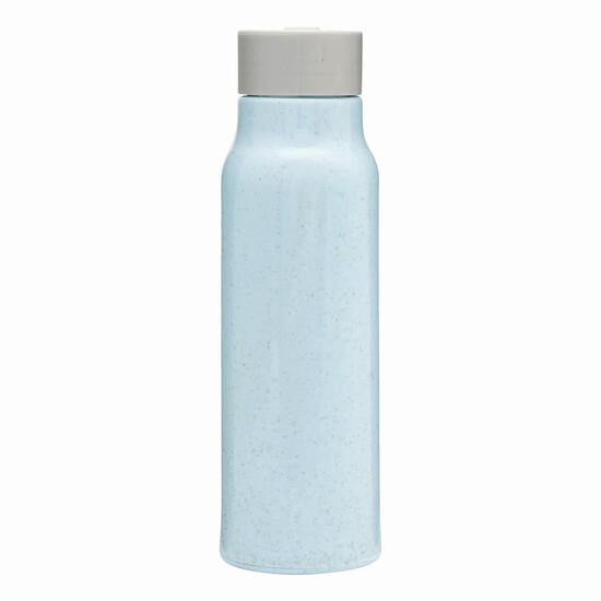 Glas-Trinkflasche ECO DRINK mit Ummantelung, blau