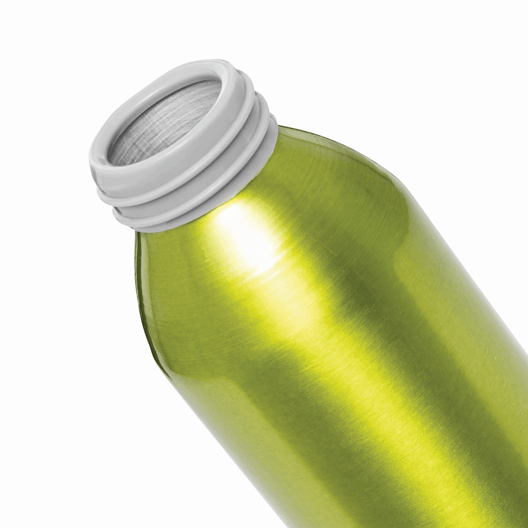 Aluminium Trinkflasche LOOPED, apfelgrün