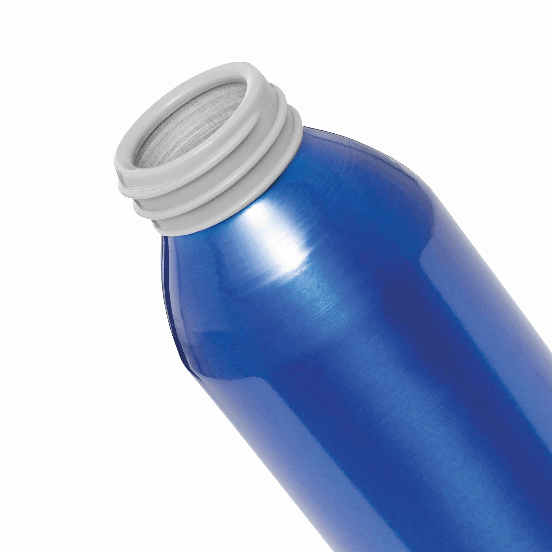 Aluminium Trinkflasche LOOPED, blau