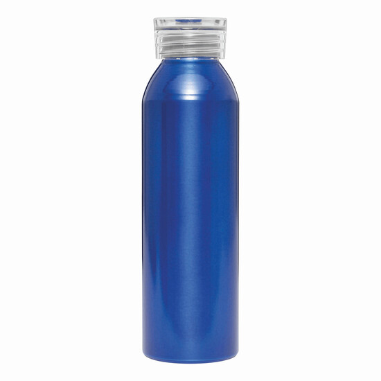 Aluminium Trinkflasche LOOPED, blau