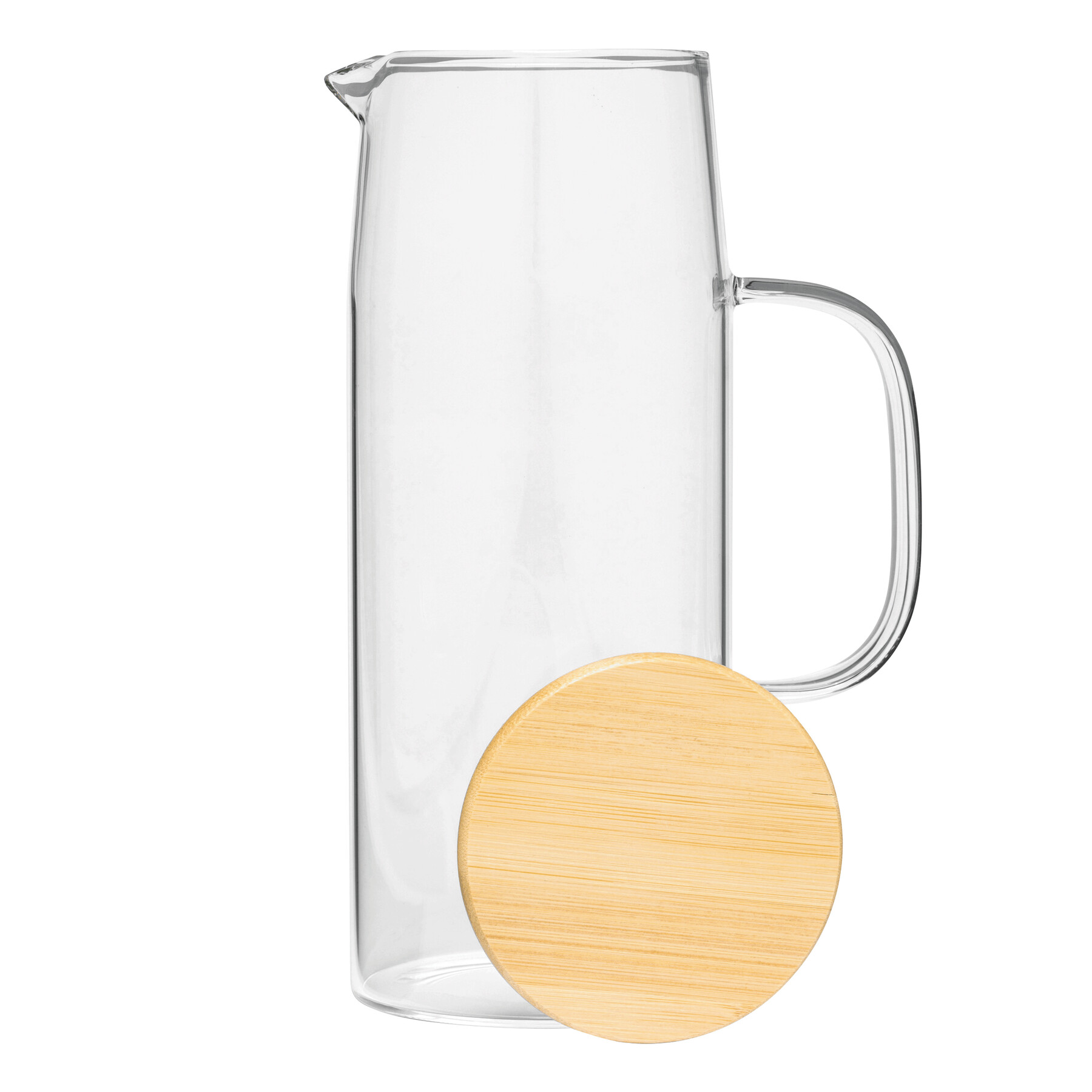 Glas-Karaffe BAMBOO PITCHER, braun