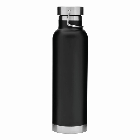 Vakuum-Isolierflasche MILITARY, schwarz