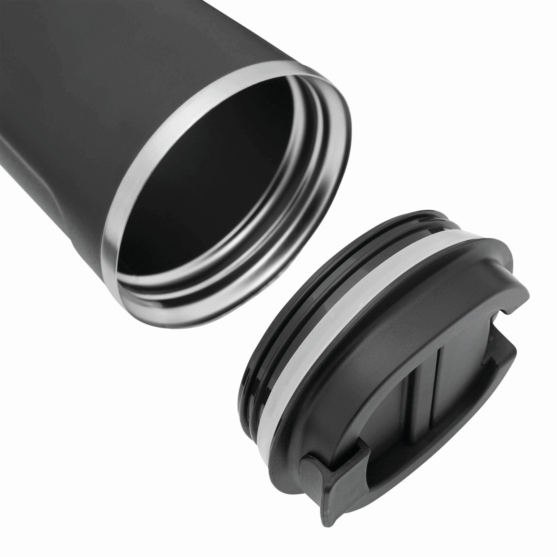 Isolierbecher COFFEE TIME, schwarz