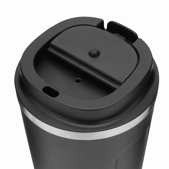 Isolierbecher COFFEE TIME, schwarz