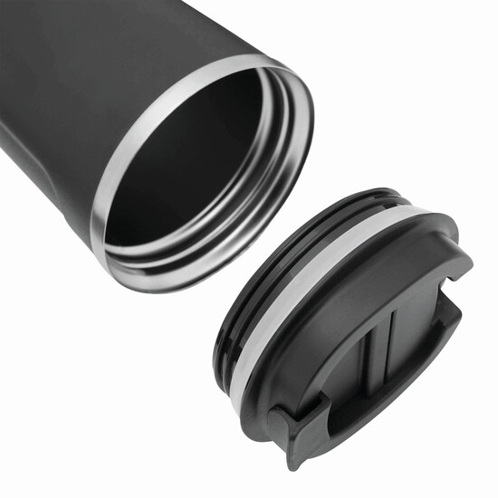 Isolierbecher COFFEE TIME, schwarz