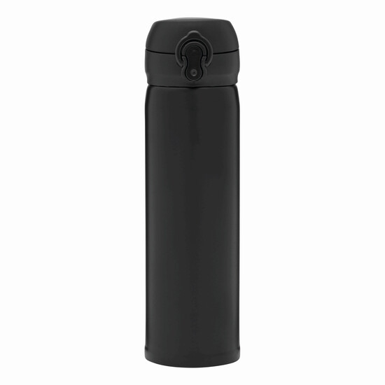 Vakuum-Trinkflasche OOLONG, schwarz