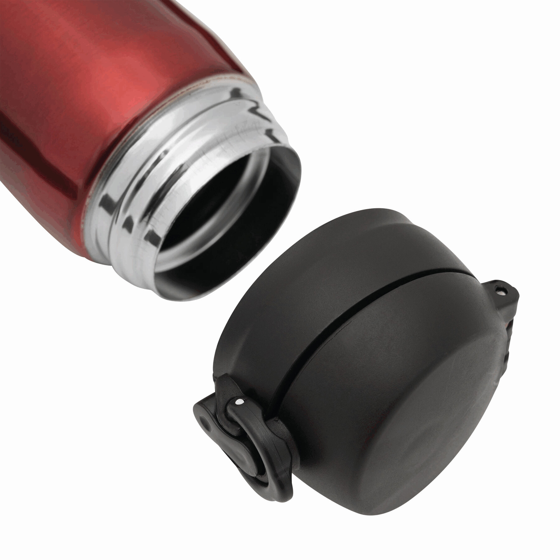 Vakuum-Trinkflasche OOLONG, rot