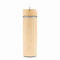 Isolierflasche BAMBOO HOT, braun, silber