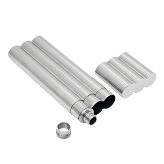 Flachmann CIGAR STYLE, silber